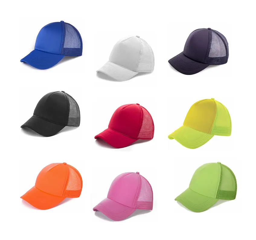 Gorra De Red - Frente De Color